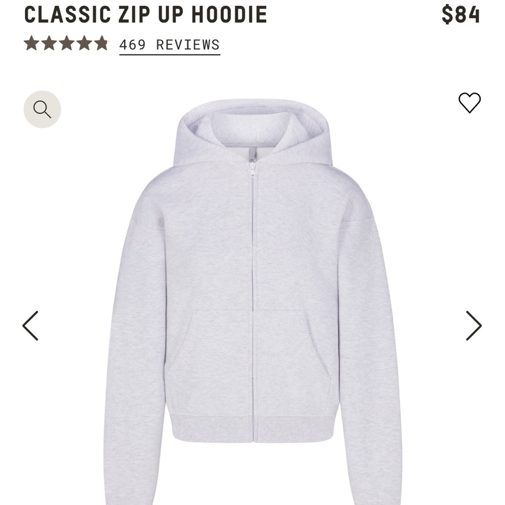 Selling Skims fleece zip up and jogger set